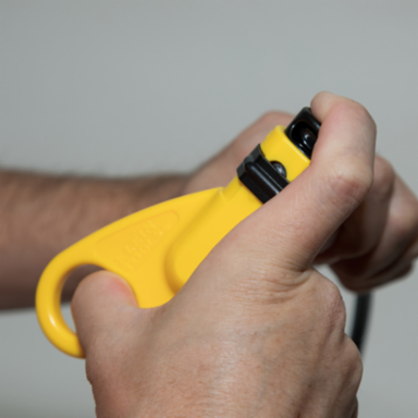 Coax Cable Installation & Test Kit with Coax Stripper, Crimper & Tester