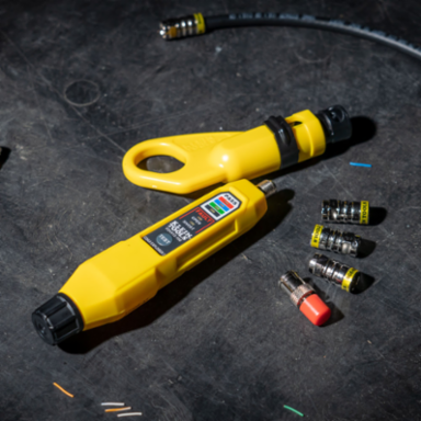 Coax Push-On Connector Kit with Coax Explorer2 Tester and RG6 Connectors