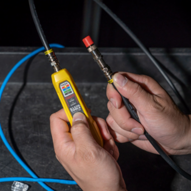 Coax Push-On Connector Kit with Coax Explorer2 Tester and RG6 Connectors