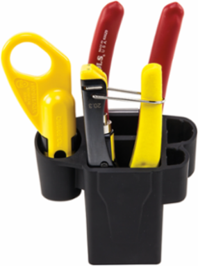 Coax Cable Installation Kit with Radial Stripper, Cutter & Crimper