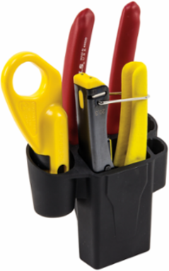 Coax Cable Installation Kit with Radial Stripper, Cutter & Crimper