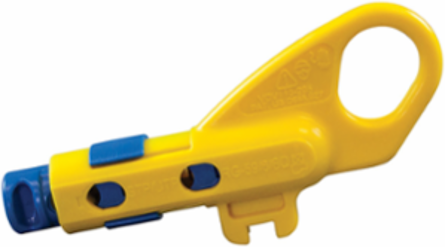 Combination Radial Stripper for Coaxial & Twisted Pair Cables, 5.25 Inch Length