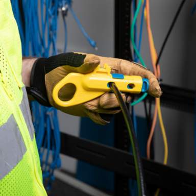 Combination Radial Stripper for Coaxial & Twisted Pair Cables, 5.25 Inch Length