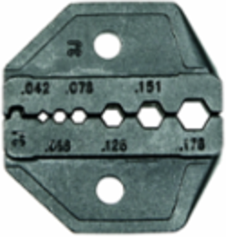 Die Set for RG174/RG179/Belden 8218, Dimensions: 0.042 to 0.178 Inch