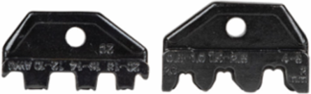 Crimper Die Set, Non-Insulated, Open Barrel, AWG 10-20, 2.7 Inch Depth