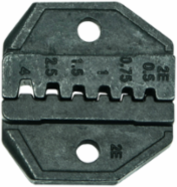 Die Set for Pin Terminal Insulated/Non-Insulated Ferrules, AWG 12-22