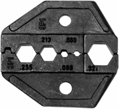 Coaxial Crimp Die Set for RG58, RG59, RG6, RG62 - 1.44 Inch Width, 2.7 Inch Depth
