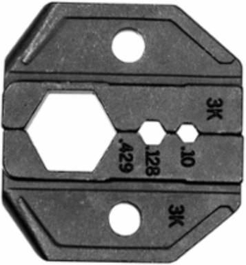 Coaxial Crimp Die Set RG8/RG11/RG174/RG179/RG213, 1.260 Inch Width