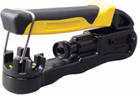 Heavy-Duty Compression Crimper for F/BNC/RCA Connectors, 6.25 Inch Length
