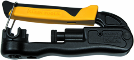 Heavy-Duty Compression Crimper for F/BNC/RCA Connectors, 6.25 Inch Length