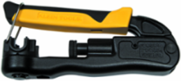 Heavy-Duty Compression Crimper for F/BNC/RCA Connectors, 6.25 Inch Length