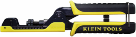 Extended Reach Coax Compression Crimper for F, BNC, RCA Connectors
