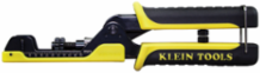 Extended Reach Coax Compression Crimper for F, BNC, RCA Connectors