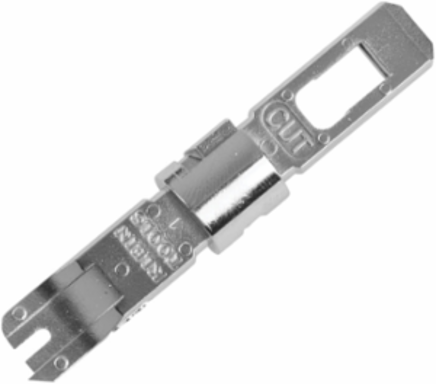 Dura-Blade 66/110 Cut Punchdown Blade, 2.203 Inch Length, Chrome Finish