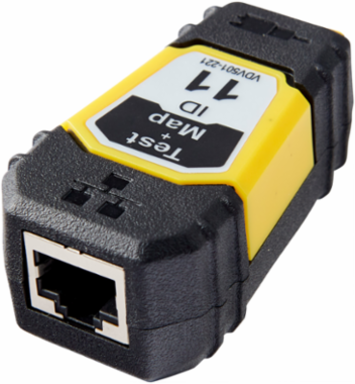 Test + Map Remote #11 for Scout Pro 3 Tester, 2.3 Inch Length, RJ45 & Coax F Connectors