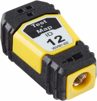 Test + Map™ Replacement Remote #12 for Scout® Pro 3 Tester, 2.3 Inch Length, RJ45 & Coax F Connectors