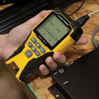 Scout® Pro 3 Ethernet Cable Tester Kit, 2000 Feet Measurement, Includes Remotes