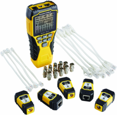Scout Pro 3 Cable Tester with Test + Map™ Remote Kit, Backlit LCD, Measures 2000 ft
