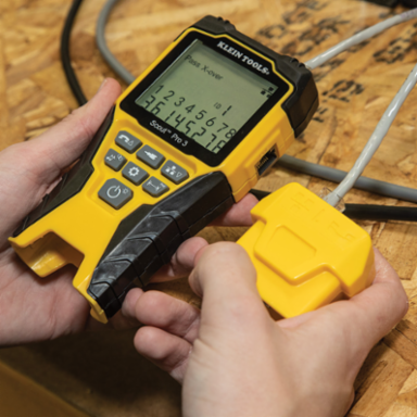 Scout Pro 3 Cable Tester with Test + Map™ Remote Kit, Backlit LCD, Measures 2000 ft