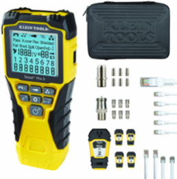 Scout Pro 3 Cable Tester with Test + Map™ Remote Kit, Backlit LCD, Measures 2000 ft