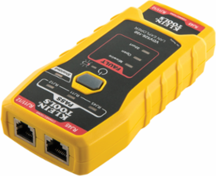 LAN Explorer® Network Cable Tester for RJ11, RJ12, RJ45 - LED Display, Tests CAT3/CAT5e/CAT6/6A