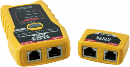 LAN Explorer® Network Cable Tester for RJ11, RJ12, RJ45 - LED Display, Tests CAT3/CAT5e/CAT6/6A