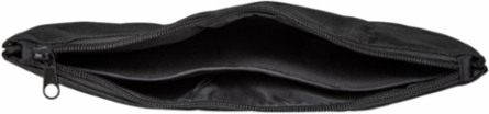 Zipper Pouch for Tone & Probe PRO Kit, Black Nylon, 11.2 Inch x 5.9 Inch