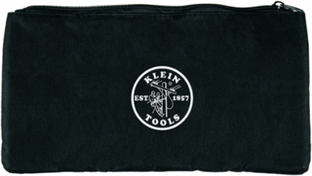 Zipper Pouch for Tone & Probe PRO Kit, Black Nylon, 11.2 Inch x 5.9 Inch