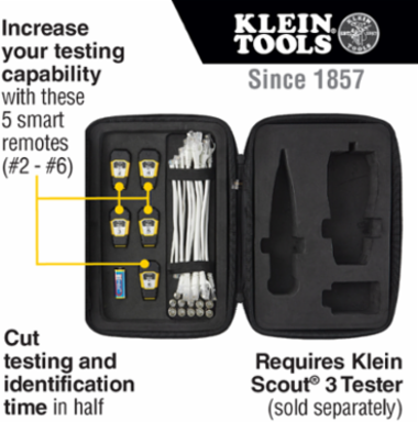 Test + Map Remotes Kit (#2 - #6) for Scout Pro 3, 6 Inch Jumper Cables