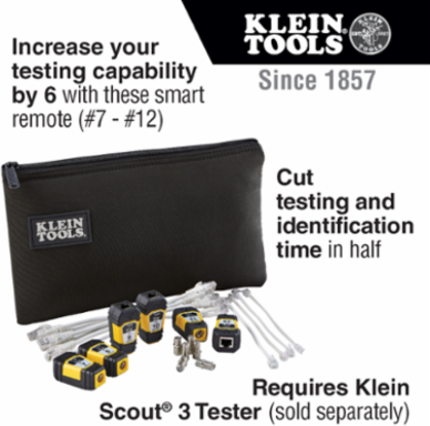 Test + MapTM Expansion Kit for Scout Pro 3 Tester, Includes 6 Remotes, 1.2 lbs