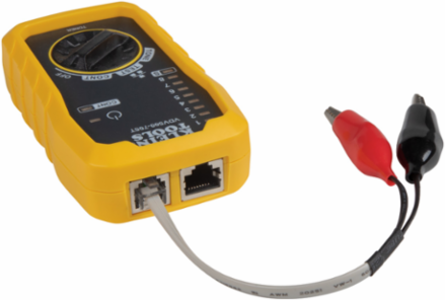 Replacement Cables for Tone & Probe Test Kit, 6 Inch Length, RJ11/RJ45