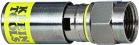Universal F Compression Connectors RG6/6Q 50-Pack, 3 Inch Width, 0.1 lbs Weight