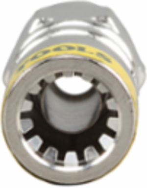 Push-On F Connectors RG6/6Q, 10 Pack, 2.61 Inch Width, Tool-Free Installation