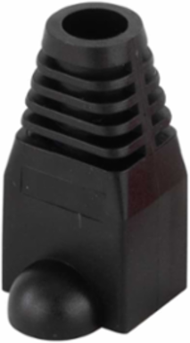 Strain Relief Boots for RJ45 Connectors, 100-Pack, Assorted Colors