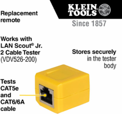 Replacement Remote for LAN Scout Jr. Data Cable Tester, 1 Inch Size