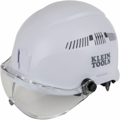 Clear Half-Face Visor for Safety Helmets, 7 Inch x 4 Inch Lens, UV Protection