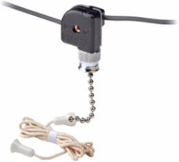 Pull Chain Switch Single Pole On-Off 1A-125V with 6 Inch Leads