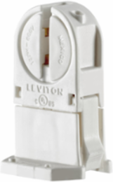 T5 Bi-Pin Fluorescent Lampholder, 120W, 600 Volt, Tall Profile, White