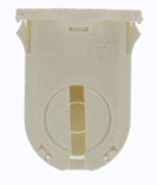 Fluorescent Lampholder T8/T12 (G13 Base) Medium Bi-Pin Snap-In 660W-600V