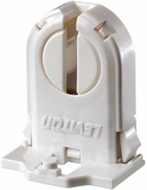Fluorescent Lampholder Medium Bi-Pin T8/T12 Snap-In with Lamp Lock