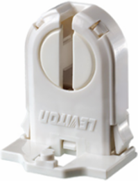 Fluorescent Lampholder Medium Bi-Pin T8/T12 Snap-In with Lamp Lock