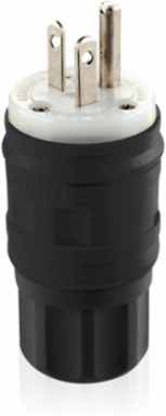 Wetguard Watertight Straight Blade Plug, 20 Amp, NEMA 5-20P, IP69K Rating