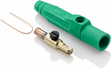 Male Plug #8-4 AWG Crimp Tube Termination 140 Amp 600 Volt