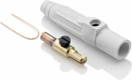 Cam-Type Male Plug #8 - #4 AWG Crimp Tube Termination 140 Amp