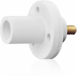 15 Series Male Panel Mount Receptacle, #8 - #2 AWG, 0.5 Inch Threaded Stud, 150 Amp Max