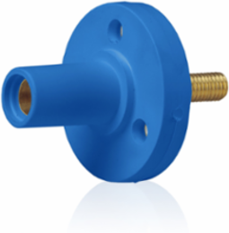 Female Panel Mount Receptacle 0.75 Inch Threaded Stud, #8 - #2 AWG, 150 Amp, NEMA 3R