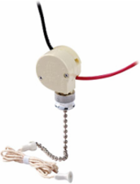 Heavy Duty Single Circuit Switch, 3 Amp 125 Volt AC, Black and Red Leads