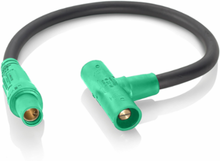 Soft Paralleling Tee Adapter, 24 Inch Cable, 4/0 AWG, 400 Amp Max, NEMA 3R