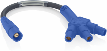 Soft 3-Fer Adapter, 24 Inch Cable, 400 Amp Max, NEMA 3R Rated