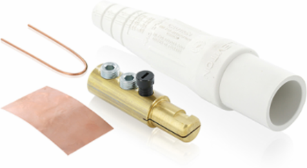 Male Plug, 2-2/0 AWG, Double Set Screw Termination, 300 Amp Max, NEMA 3R
